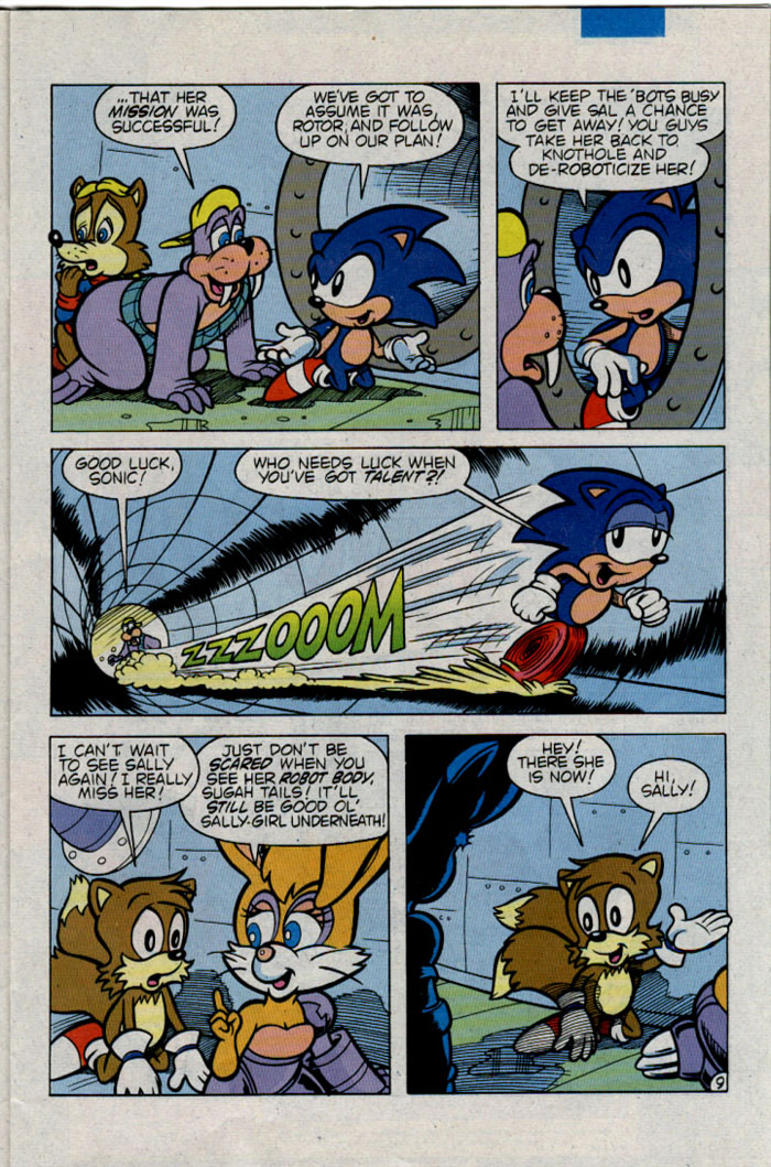 Sonic - Archie Adventure Series December 1995 Page 10